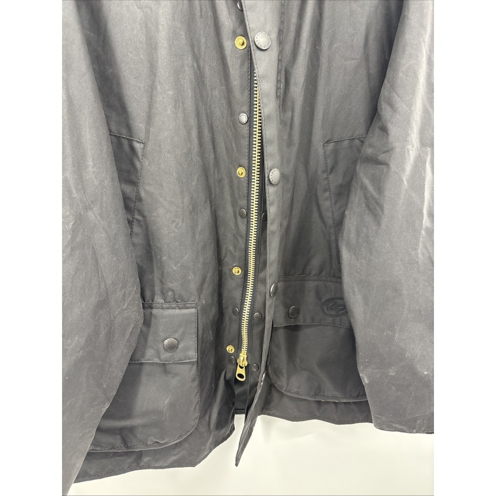 Barbour Bedale Thornproof Vintage A104 Black C48 Jacket Waxed Special Edition‎ - Picture 8 of 16